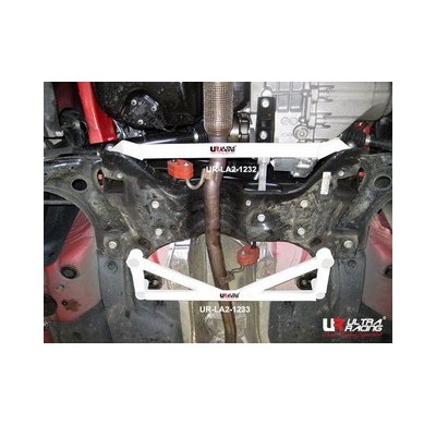 BARRA REFUERZO ULTRARACING VW POLO 09-13 6R +GTI ULTRA-R DELANTERA INFERIOR TIEBAR 1232