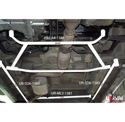 BARRA REFUERZO ULTRARACING HONDA ODYSSEY 94-98 RA 2.2 ULTRARACING 4-PUNTOS DELANTERA H-BRACE