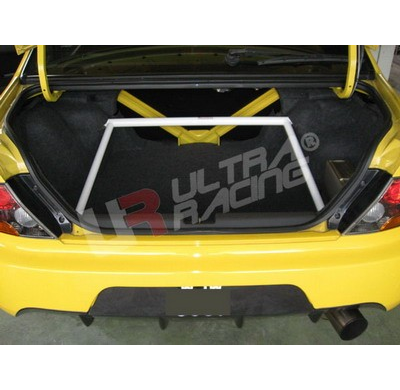 BARRA REFUERZO ULTRARACING MITSUBISHI EVO 7/8/9 ULTRARACING TRASERA 4-PUNTOS TRUNK BRACE