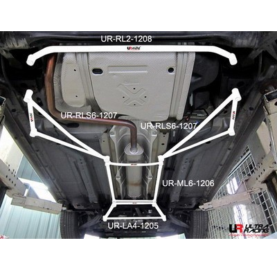 BARRA REFUERZO ULTRARACING CHEVROLET CRUZE 08+ 1.6/1.8/2.0 ULTRA-R TRASERA MEMBER BRACE