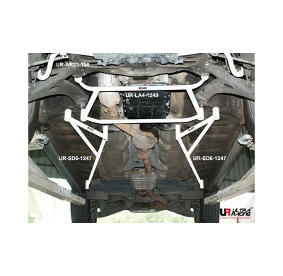 BARRA REFUERZO ULTRARACING SUBARU FORESTER SH5/SH9/SJ 08+ ULTRA-R 2X3-PUNTOS SIDE BARS