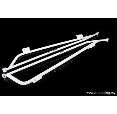 BARRA REFUERZO ULTRARACING HONDA S2000 AP1/2 ULTRARACING 2X 4-PUNTOS SIDE/FLOOR BARS