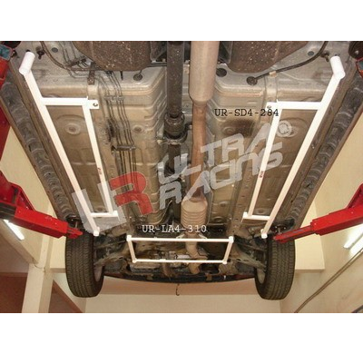 BARRA REFUERZO ULTRARACING MITSUBISHI OUTLANDER 03-06 ULTRA-R 2X 4-PUNTOS SIDE BARS