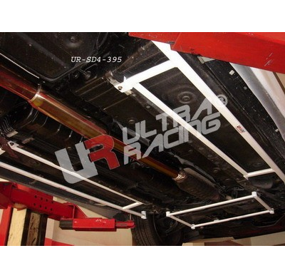 BARRA REFUERZO ULTRARACING MITSUBISHI EVO 7/8/9 ULTRARACING 2X 4-PUNTOS SIDE/FLOOR BARS