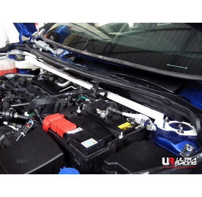 BARRA REFUERZO ULTRARACING FORD FIESTA MK6/7 1.6 08+ ULTRA-R DELANTERA SUPERIOR STRUTBAR RHD