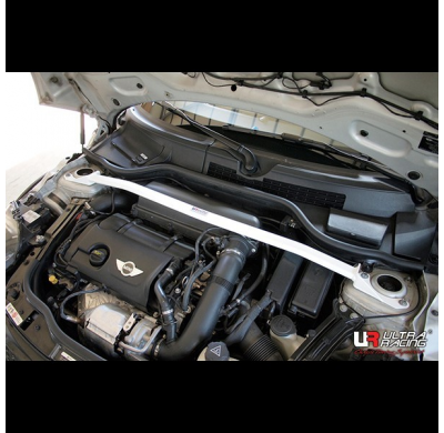 BARRA REFUERZO ULTRARACING MINI COUPE/ROADSTER R58/R59 ULTRA-R 2P DELANTERA SUPERIOR STRUTBAR