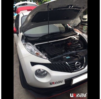 BARRA REFUERZO ULTRARACING NISSAN JUKE 10+ ULTRARACING 2-PUNTOS DELANTERA SUPERIOR STRUT BAR