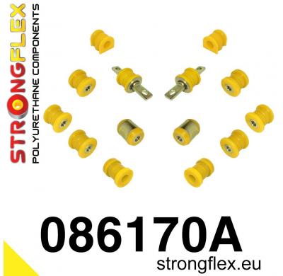 SILENTBLOCK Honda Integra Dc5 01-06 KIT DE CASQUILLOS DE SUSPENSIÓN TRASERA STRONGFLEX SPORT