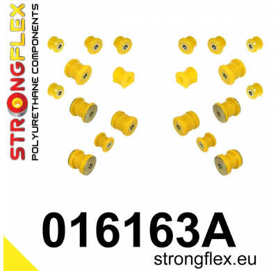 SILENTBLOCK Alfa Romeo Spider Spider (95-06) KIT DE CASQUILLOS DE SUSPENSIÓN TRASERA STRONGFLEX SPORT