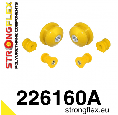 SILENTBLOCK Volkswagen Up! 11- Todos modelos KIT CASQUILLOS DE SUSPENSIÓN DELANTERA STRONGFLEX SPORT