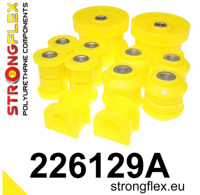 SILENTBLOCK Volkswagen Golf Golf Iv R32 KIT DE CASQUILLOS DE SUSPENSIÓN TRASERA STRONGFLEX SPORT