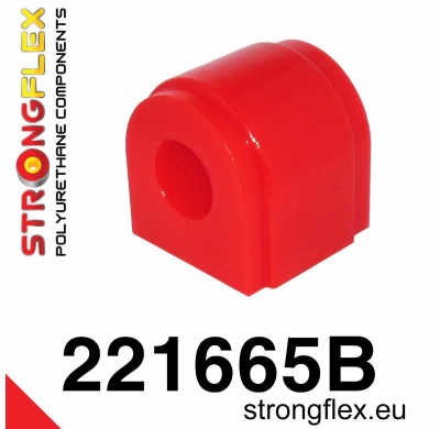 SILENTBLOCK Volkswagen Vento 05- Todos modelos KIT DE CASQUILLOS DE BARRA ESTABILIZADORA DELANTERA STRONGFLEX 2 Unidades