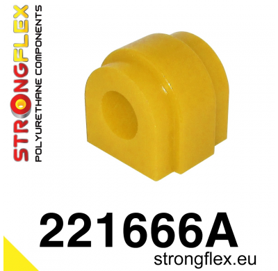 SILENTBLOCK Volkswagen Vento 05- Todos modelos KIT DE CASQUILLO BARRA ESTABILIZADORA TRASERA STRONGFLEX SPORT 2 Unidades