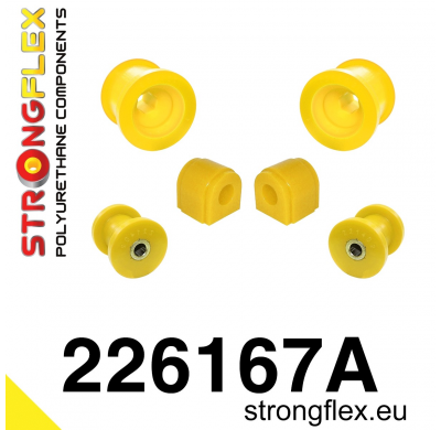 SILENTBLOCK Volkswagen Vento 05- Todos modelos KIT CASQUILLOS DE SUSPENSIÓN DELANTERA STRONGFLEX SPORT