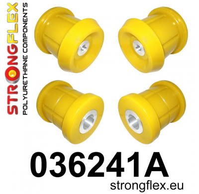 SILENTBLOCK Bmw 4 Series F32 F33 F36 KIT DE CASQUILLOS DE SUBCHASIS TRASERO STRONGFLEX SPORT