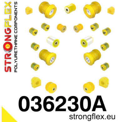 SILENTBLOCK Bmw 3 Series M3 E90/E92/E93 KIT DE CASQUILLOS DE SUSPENSIÓN STRONGFLEX FULL SPORT