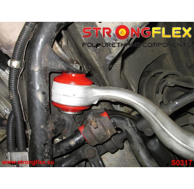 SILENTBLOCK Bmw 7 Series E38 94-01 BARRA DE UNIÓN INFERIOR STRONGFLEX FRONT AL CASQUILLO DEL CHASIS 66MM SPORT KIT 2 Unidades