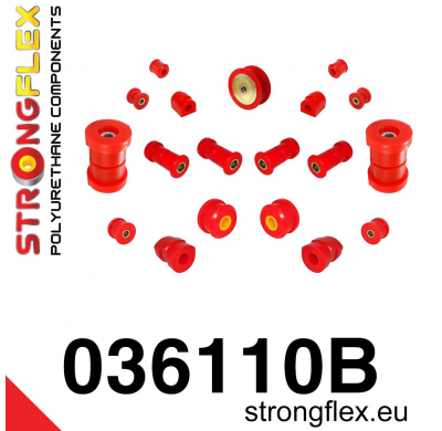 SILENTBLOCK Bmw Z Series Z3 94-02 KIT DE CASQUILLOS DE SUSPENSIÓN STRONGFLEX FULL