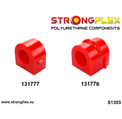 SILENTBLOCK Saab Saab 9-3 02- Todos modelos KIT DE CASQUILLOS DE BARRA ESTABILIZADORA DELANTERA STRONGFLEX SPORT 2 Unidades