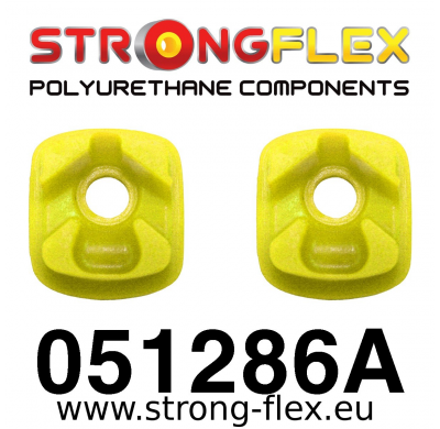 SILENTBLOCK Peugeot 1007 Todos modelos INSERCIONES INFERIORES TRASERAS DEL SOPORTE DEL MOTOR FLEX STRONG SPORT