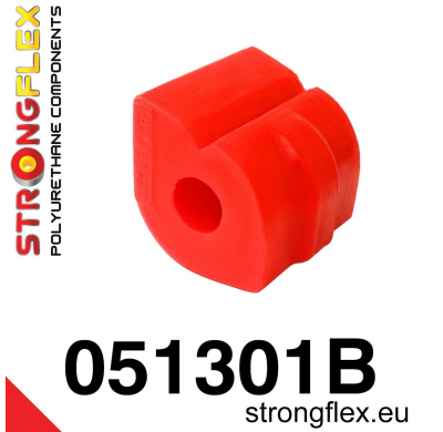 SILENTBLOCK Citroen C3 C3 I 02-09 KIT DE MONTAJE DE BARRA ESTABILIZADORA DELANTERA STRONGFLEX 2 Unidades