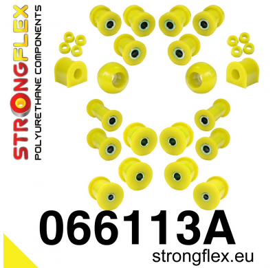 SILENTBLOCK Polonez Polonez Todos modelos KIT DE CASQUILLOS DE SUSPENSIÓN STRONGFLEX FULL SPORT