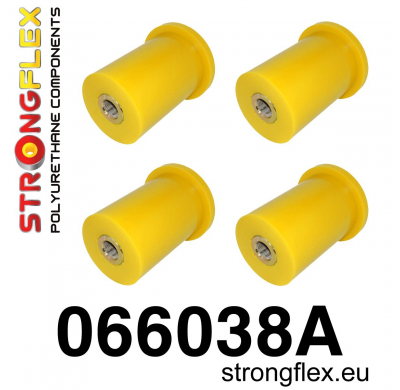 SILENTBLOCK Fiat Seicento 98-08 Todos modelos KIT DE CASQUILLOS DE SUSPENSIÓN TRASERA STRONGFLEX SPORT