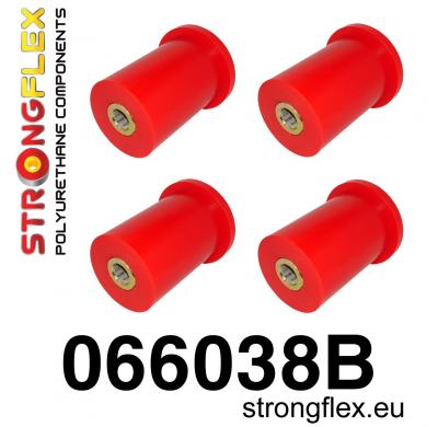 SILENTBLOCK Fiat Seicento 98-08 Todos modelos KIT DE CASQUILLOS DE BRAZO DE ARRASTRE TRASERO STRONGFLEX