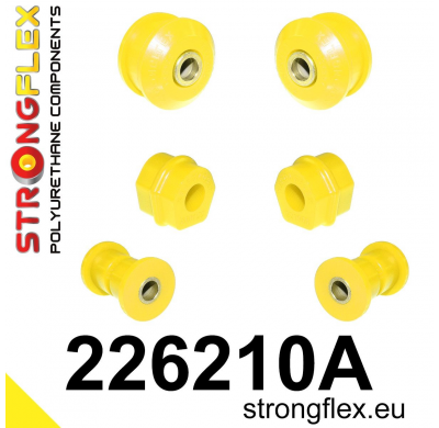 SILENTBLOCK Volkswagen Sharan I 95-10 Todos modelos KIT CASQUILLOS DE SUSPENSIÓN DELANTERA STRONGFLEX SPORT