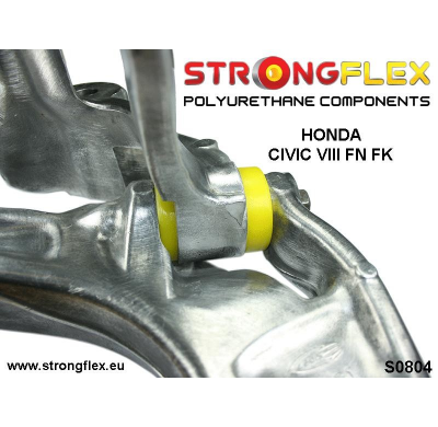 SILENTBLOCK Honda Civic Viii 06-11 Fk Fn Type R KIT CASQUILLOS DE SUSPENSIÓN DELANTERA STRONGFLEX SPORT