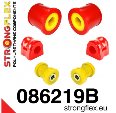 SILENTBLOCK Honda Civic Viii 06-11 Fk Fn Type R KIT DE CASQUILLO DE SUSPENSIÓN DELANTERA STRONGFLEX