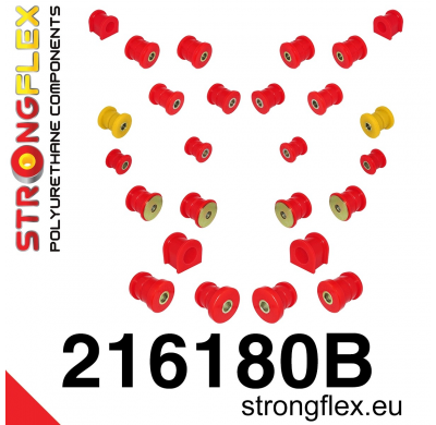 SILENTBLOCK Toyota Supra Supra Iv 93-02 KIT DE CASQUILLOS DE SUSPENSIÓN STRONGFLEX