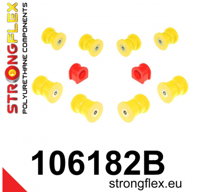 SILENTBLOCK Mazda Rx-7 Rx-7 Fd 92-02 KIT DE CASQUILLO DE SUSPENSIÓN DELANTERA STRONGFLEX