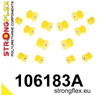 SILENTBLOCK Mazda Rx-7 Rx-7 Fd 92-02 KIT DE CASQUILLOS DE SUSPENSIÓN TRASERA STRONGFLEX SPORT