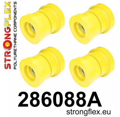 SILENTBLOCK Nissan Skyline R34 97-02 KIT DE CASQUILLOS DE MONTAJE DE VIGA TRASERA STRONGFLEX SPORT