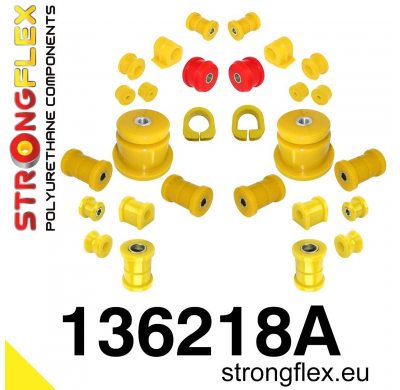 SILENTBLOCK Opel Calibra 90-97 Todos modelos KIT DE CASQUILLOS DE SUSPENSIÓN STRONGFLEX FULL SPORT