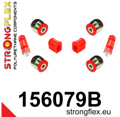 SILENTBLOCK Renault Twingo Ii 07-14 Todos modelos KIT DE CASQUILLO DE SUSPENSIÓN DELANTERA STRONGFLEX