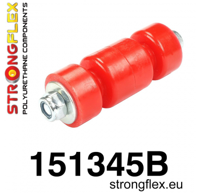 SILENTBLOCK Renault Twingo Ii 07-14 Todos modelos KIT DE MONTAJE EXTERIOR DE BARRA ESTABILIZADORA DELANTERA STRONGFLEX 2 Unidade