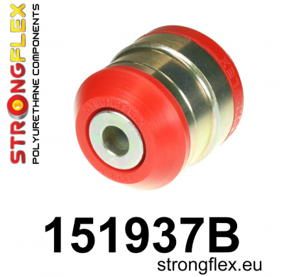 SILENTBLOCK Renault Scenic Scenic Iii 09-16 BRAZO INFERIOR STRONGFLEX DELANTERO - CASQUILLO TRASERO 58MM KIT 2 Unidades