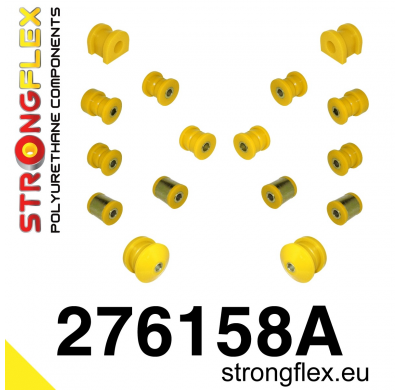 SILENTBLOCK Subaru Legacy/Outback Legacy/Outback Bl Bp 03-09 KIT DE CASQUILLOS DE SUSPENSIÓN TRASERA STRONGFLEX SPORT