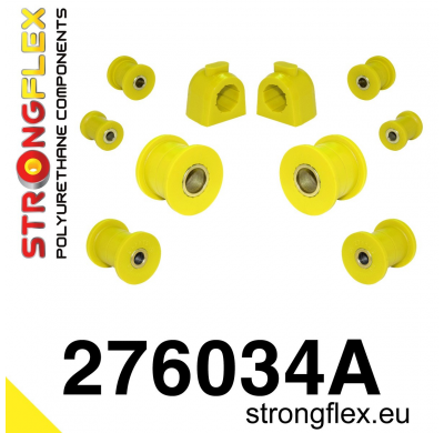 SILENTBLOCK Subaru Legacy/Outback Legacy/Outback Be Bh 98-03 KIT CASQUILLOS DE SUSPENSIÓN DELANTERA STRONGFLEX SPORT