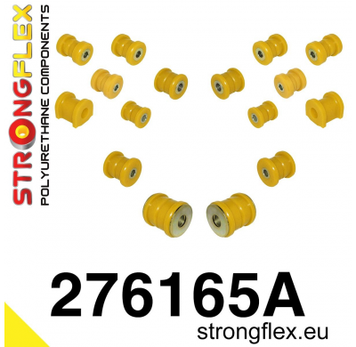 SILENTBLOCK Subaru Impreza Impreza Gp Gj 12-15 KIT CASQUILLOS DE POLIURETANO SUSPENSIÓN TRASERA STRONGFLEX SPORT