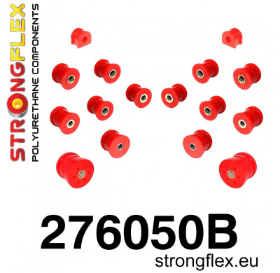 SILENTBLOCK Subaru Svx 91-97 Todos modelos KIT DE CASQUILLOS DE SUSPENSIÓN TRASERA STRONGFLEX