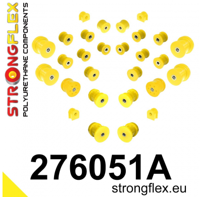 SILENTBLOCK Subaru Svx 91-97 Todos modelos KIT DE CASQUILLOS DE SUSPENSIÓN STRONGFLEX FULL SPORT