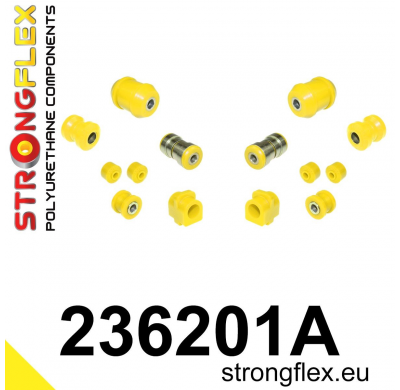 SILENTBLOCK Volvo 900 Series (90-98) 940 (90-98) KIT CASQUILLOS DE SUSPENSIÓN DELANTERA STRONGFLEX SPORT