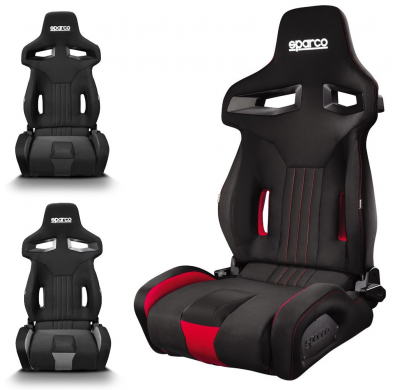 Asiento R333 Negro/Gris