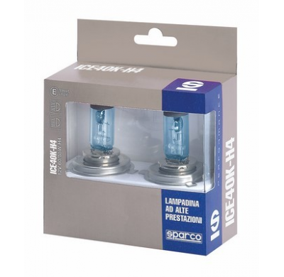 (Outlet)Bombillas Sparco Ice40k-H4 12v 60/55w - 2 Pz