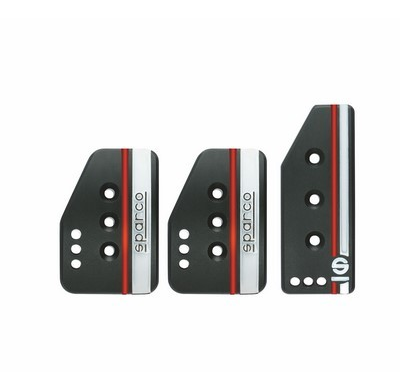 Pedales Sparco Settanta Negro 3pcs Normal