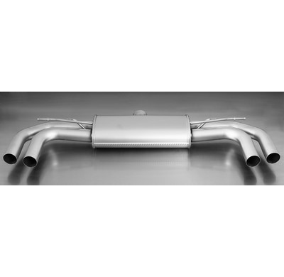 Tubo Escape Duplex Remus 045013 1500 Audi A3 Sedan Quattro, Type 8v 2.0l Tfsi 162 Kw (No Homologation) Año: 2014_