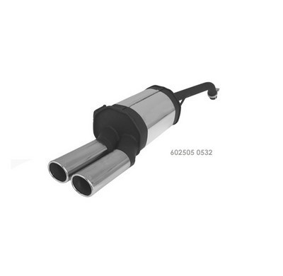 Escape - Tubo Escape Remus 602505 0532 Nissan Micra C+c Cabrio 1.4l 16v 65 Kw Año: 2006_